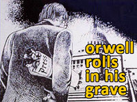 Orwell se otáčí v hrobě